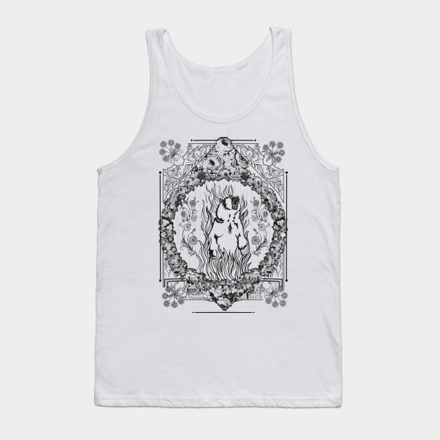 Midsommar Bear Tank Top by A Little Metal